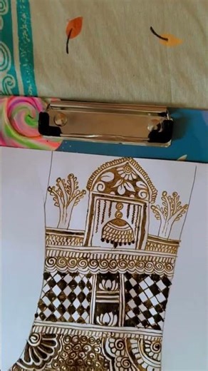 Back hand method design✨💥