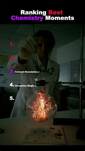 Ranking The Best Chemistry Moments 🧪 #shorts #science #chemistry #experiments