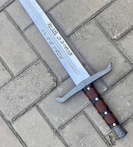 Handmade Excalibur Sword Replica - King Arthur Legendary Blade Prop - Hand-forged Viking Sword With Sheath - Fantasy Gift for Him - Etsy
