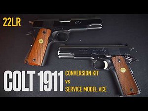 Cual es Mejor? Colt 1911 22LR… Conversion Kit vs Service Model Ace
