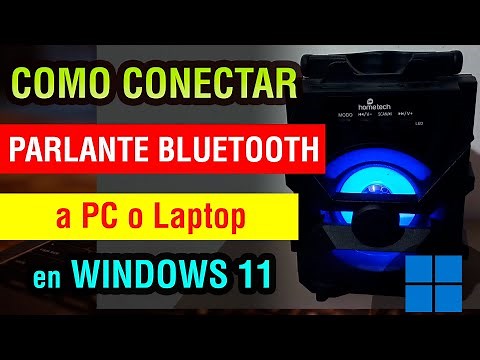Como conectar un parlante Bluetooth a pc o laptop en Windows 11 2026