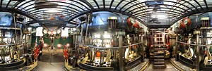 Engine Room, TSS Earnslaw, Queenstown, New Zealand 360 Panorama | 360Cities