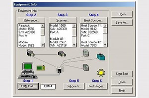 MET/TEMP II Temperature Calibration Software for Automated Sensor Calibration