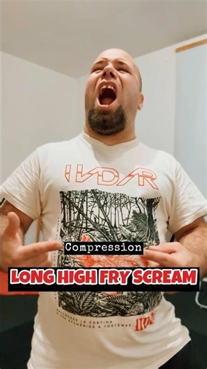 False Cord Vs. Fry Scream. Que prefieres? #gutural #shorts