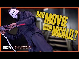 NECA Halloween Resurrection Ultimate Michael Myers Figure Review | ‪@TheReviewSpot‬