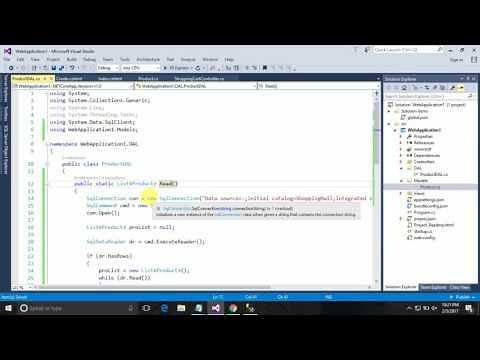 02 - How to read data from database table - SQL Connectivity - ASP.NET Core MVC