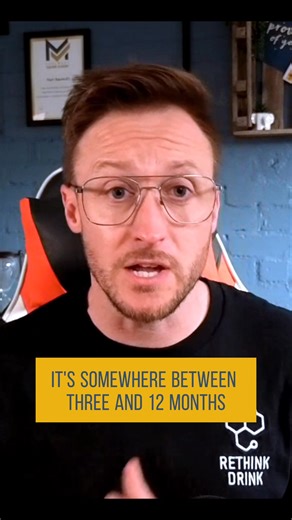 “How long does it take for The Sinclair Method to work?” For most people: somewhere between 3 and 12 months. Everyone’s journey looks a little different, but progress starts from day one. If you or someone you know is struggling with alcohol, know that change is possible, and it doesn’t have to mean going cold turkey. #RethinkDrink #AlcoholSupport #SobrietyJourney #PositiveChange | Rethink Drink
