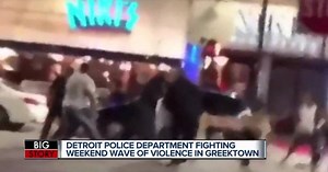 Detroit police respond to violent weekend