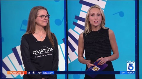 Students at Ovation School for Performing Arts perform