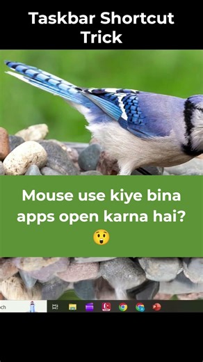 Windows Taskbar Shortcut 🔥 | Open Apps with Win + Number #Shorts #WindowsShortcut #ComputerTricks