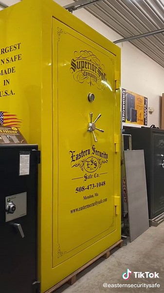Check out Biggest gun safe in the USA! Made by champion and Eastern Security Safe! #easternsecuritysafe #secondamendment #guns #bhfyp #fypシ #