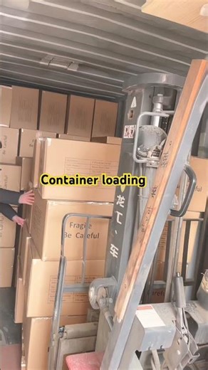 Container loading to export#factory #shipments #sport products #aluminumcase #sport