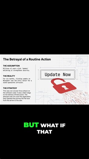 This Software Update Was Actually a Trojan Horse #shorts #security