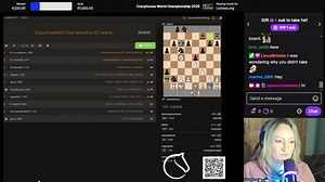 1st Qualifier Arena of the Crazyhouse 960 Championship on pychess.org - queenrosiemary on Twitch