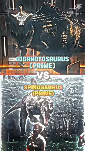 GIGANOTOSAURUS VS SPINOSAURUS