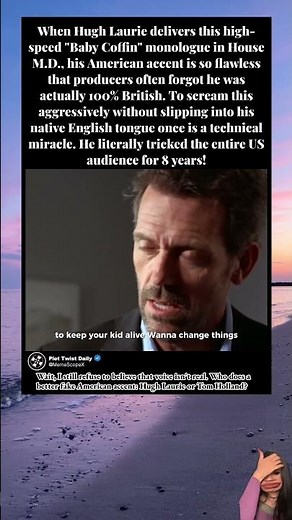 Why Hugh Laurie’s American Accent Tricked Everyone #HouseMD #HughLaurie #MethodActing #TVFacts