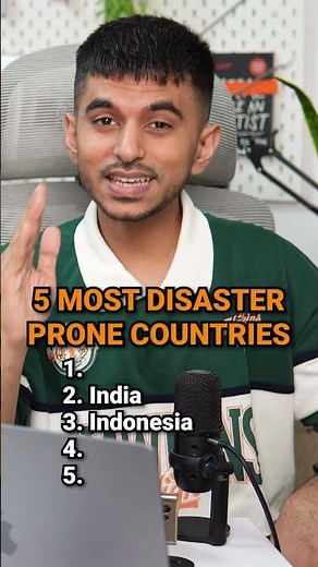 5 Most Disaster prone countries in the World