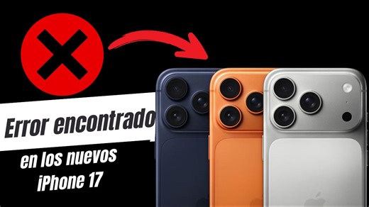 10K views · 84 reactions | En este video te traemos el primer error encontrado en los iPhone 17 Pro y en los iPhone Air. No olvides dejar tus comentarios. | Maudricio | Facebook