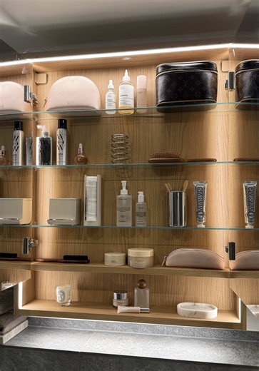 A Dreamy Bathroom Organization Inspiration