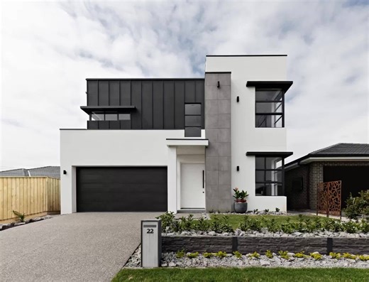 21 reactions | The new PowerProfile, a part of the Hebel Designer Range, has been used in this stunning home by King Homes NSW. A modern, contemporary facade combining contrasting tones and textures. Achieve the look ~ https://info.hebel.com.au/designer-range Builder ~ @kinghomesnsw Photographer ~ @the.palm.co | CSR Hebel | Facebook
