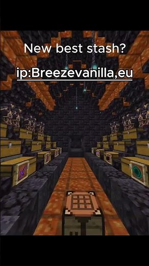 New best stash on Breezevanilla.eu?! #aura #minecraft #loot #insane #stash