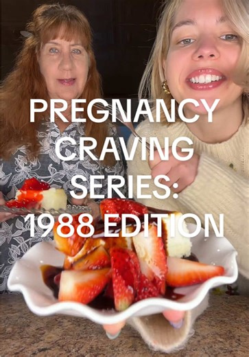 Cheesecake fixes most things #pregnancycravings #foodtok #strawberrycheesecake