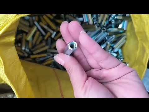 Long Hex Coupling Nut With Zinc Plate