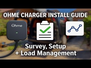 OHME EV Charger Installation Guide | Survey, Setup & Load Management Explained