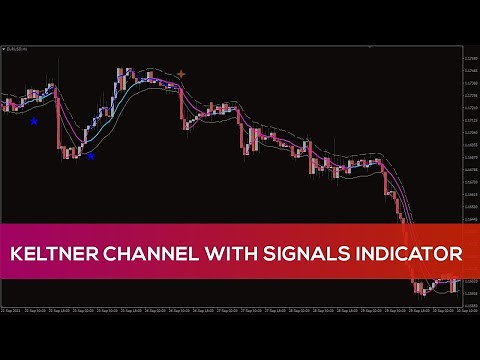 Keltner Channel With Signals Indicator For MT4 OVERVIEW