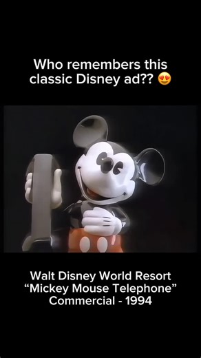 Disney Mouse House | Walt Disney World Resort “Mickey Mouse Telephone” Commercial - 1994! Who remembers this classic Disney ad? 😍 #disney #instadisney... | Instagram