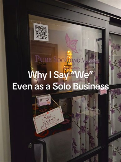 I’m a solo business owner. There’s no front desk staff, no hidden team behind the scenes. And yet, when I talk about my business, I often say “we.” Here’s why that feels true for me. My business operates as a system. And that system and I both play a role in supporting my clients. I do my part. My system does its part. Both are necessary for you to have a smooth, intentional, and uninterrupted experience. My booking platform, policies, intake process, reminders, and structure all work together s