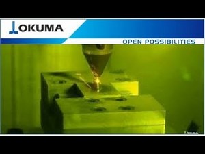 Okuma Super Multi Tasking Machine MU-6300V LASER EX - Blade LMD and Machining