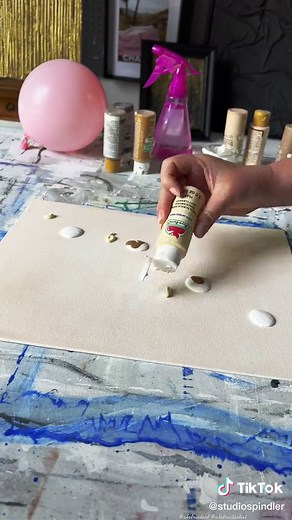 Balloon Art: Fun Abstract Painting Technique for Beginners