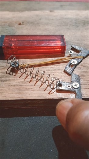 Handmade semi auto trigger mechanism #shorts