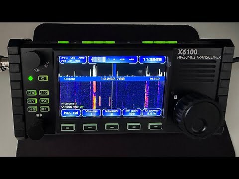 XIEGU X6100 MODIFIED FIRMWARE R1CBU - (PART1) INSTALLATION, SETTINGS AND FUNCTIONS.