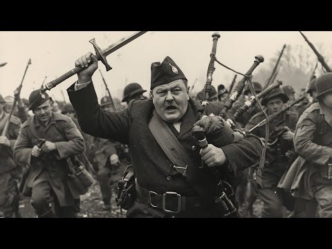 The British Officer Who Fought WW2 With a Sword, Bow, and Bagpipes