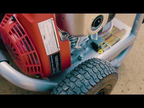 SIMPSON® Pro Residential & Commercial Pressure Washer: 3400 PSI at 2.3 GPM w/ HONDA® GS190 Engine