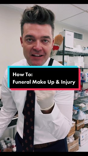 Funeral Makeup & Wound Filler Techniques