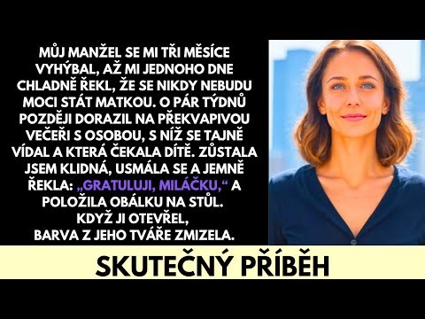 Manžel Mě Nazval Neplodnou—Pak Má Obálka Na Luxusní Večeři Ukončila Jeho Lži
