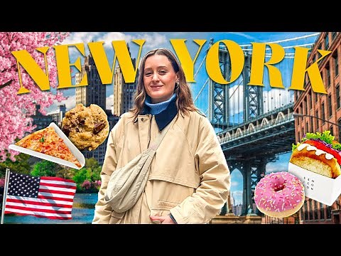 🇺🇸 4 DAYS IN NEW YORK – My complete itinerary + the best food spots 🍕🗽
