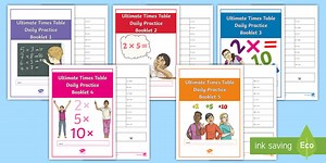 Year 2 Ultimate Tables Worksheets