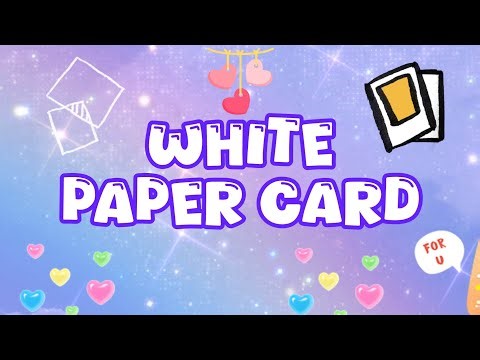 Quantastic Art || White Paper Card || Easy Card for friends family and teachers