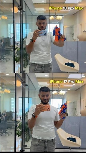 iPhone 18 Pro Max vs iPhone 17 Pro Max 😨 Video Comparison😨