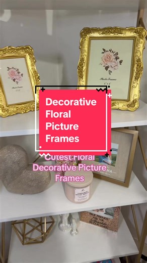 Decorative Rose Frames #decorativeroseframes #pictureframes #roomdecor