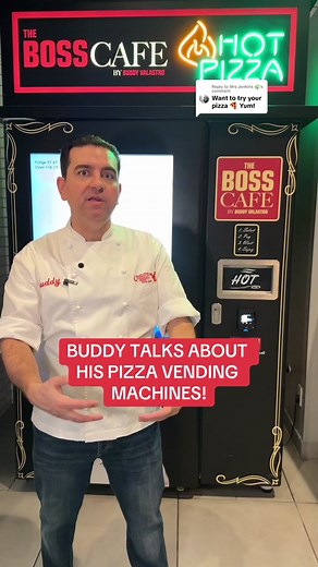 Buddy Valastro Introduces Innovative Pizza Vending Machines