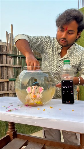 Eco-Friendly Murti Dissolve Test!🙏🏻