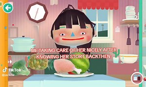 Toca Kitchen Girl Backstory - Storytime with Toca Boca Characters