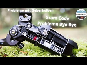 SRAM Code/Guide // Probleme beheben //Geberkolben aus Alu und neue Dichtungen einsetzen
