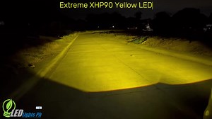 Extreme XHP90 Yellow LED, now brighter than ever! Sporting a whopping 21,000 REAL lumens of yellow light, the Extrema v3 LED from LED Lights Ph is now equipped with the new Yellow Cree XHP90 for unmatched brightness that effectively pierces through heavy r we ain, fog, or snow. (Beware of China LEDS with over 20k overstated/fake lumens to push a sale) It now uses longer, wider and more strands (5) of Ti ribbons to radiate heat, keep the LED cool, and prolong the product’s life span. The new heat