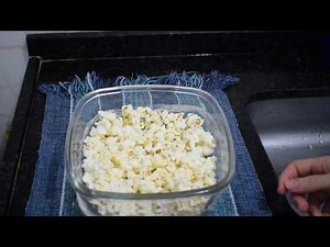 Receita Saudável de Pipoca Feita no Microondas (sem Óleo) - Canal Sai daqui - Receitas e Dicas